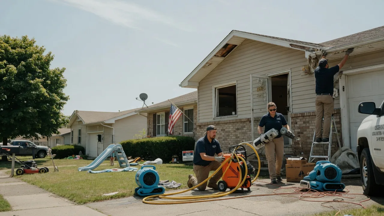 Water Damage Restoration in Fortville, IN near me